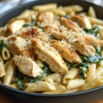Chicken Spinach Penne