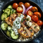 Chicken Tzatziki Bowls
