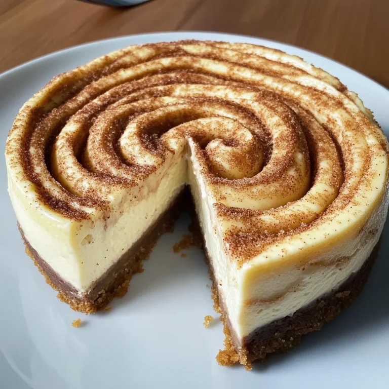 Cinnamon Roll Cheesecake