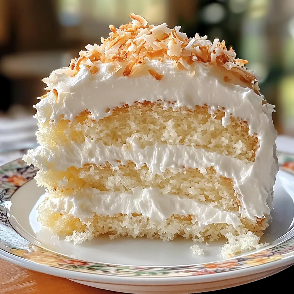 Coconut Cloud Cake Recipe