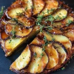 Crispy Balsamic-Thyme Potato Torte
