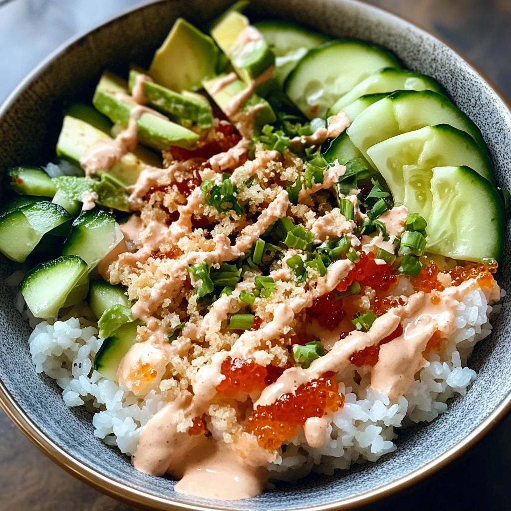 Crunch Roll Sushi Bowl