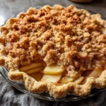 Dutch Apple Pie (with a Buttery Crumb Topping)