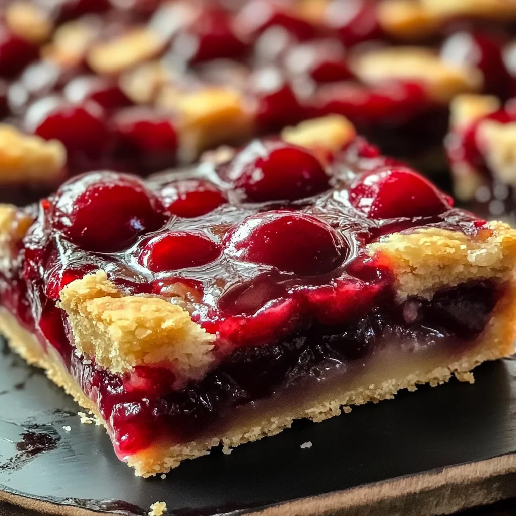 Easy Cherry Pie Bars: A Simple Cherry Dessert to Savor