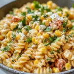 Easy Mexican Street Corn Pasta Salad