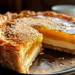 Golden Greek Honey Pie (Melopita)