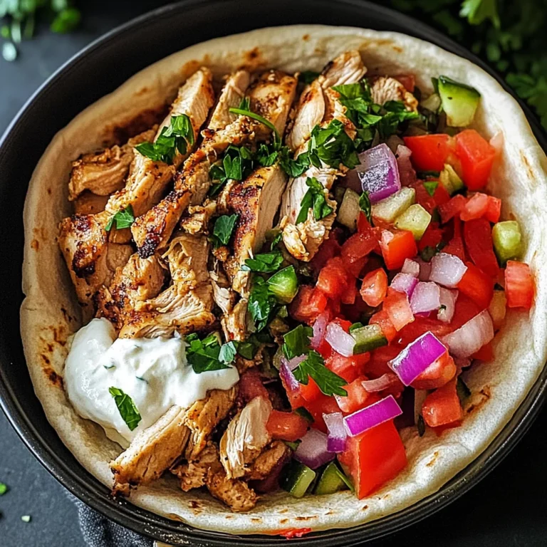 Middle Eastern Chicken Shawarma