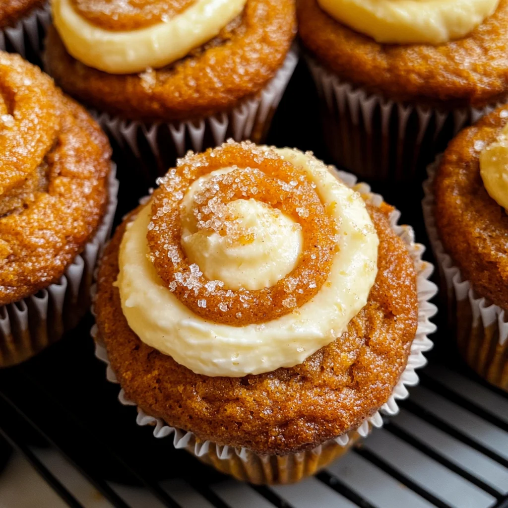 Pumpkin Cream Cheese Muffins