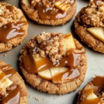 Salted Caramel Apple Pie Cookies