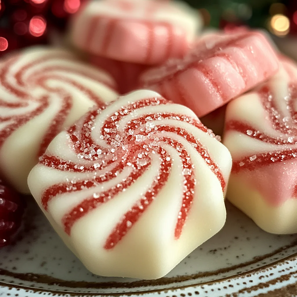 Soft Christmas Peppermints (Old-Fashioned Butter Mints)