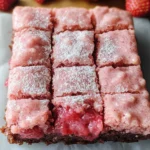 Strawberry Brownies