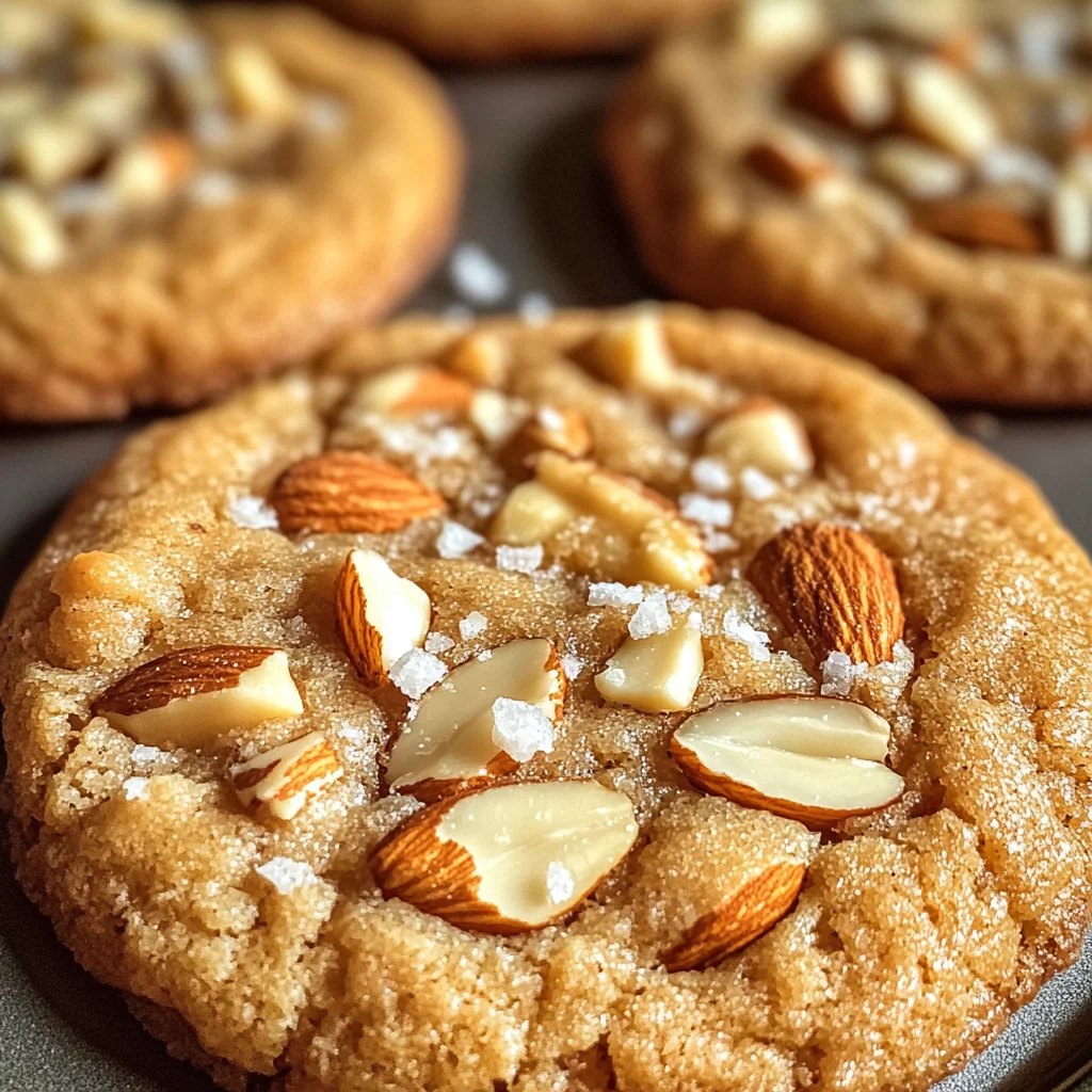 Toffee Almond Cookies
