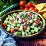 crisp cucumber salsa
